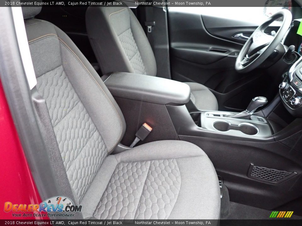 2018 Chevrolet Equinox LT AWD Cajun Red Tintcoat / Jet Black Photo #14
