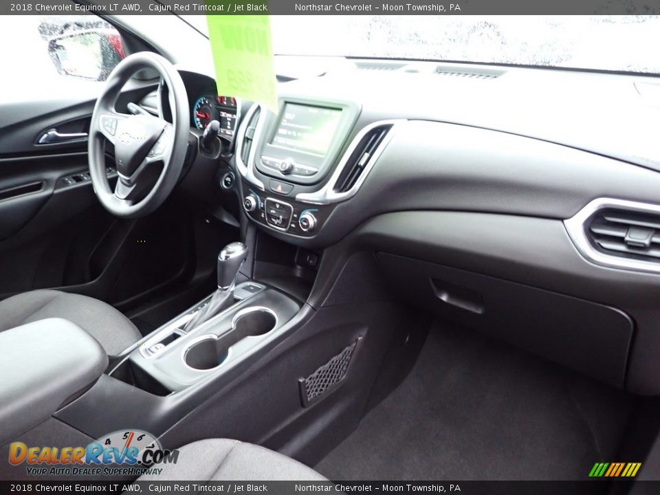 2018 Chevrolet Equinox LT AWD Cajun Red Tintcoat / Jet Black Photo #15