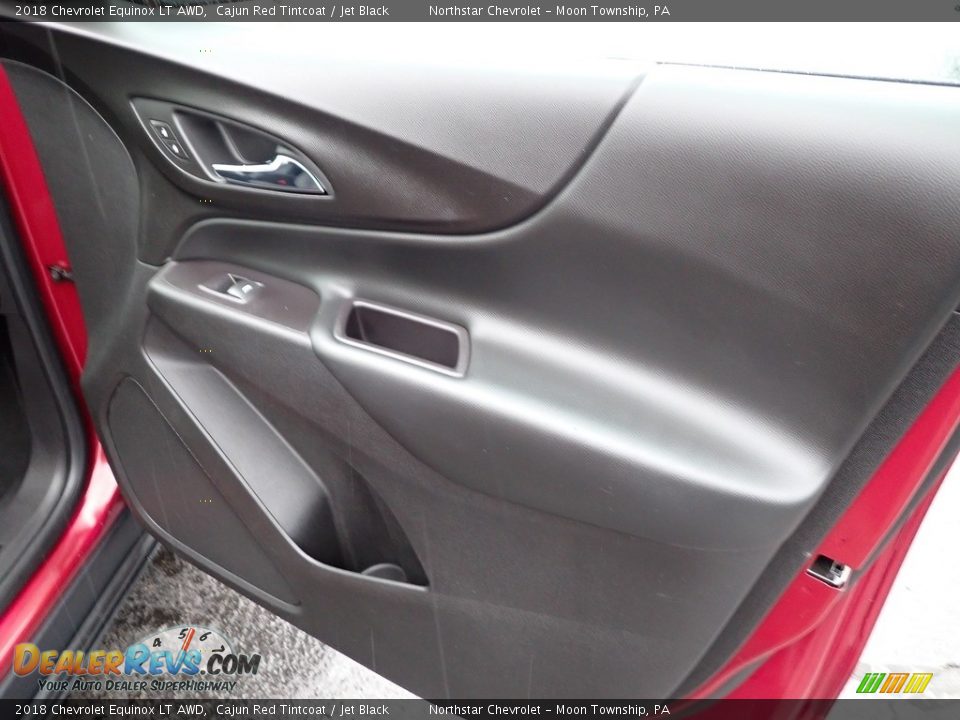 2018 Chevrolet Equinox LT AWD Cajun Red Tintcoat / Jet Black Photo #16