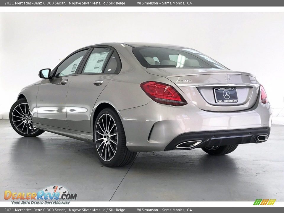 2021 Mercedes-Benz C 300 Sedan Mojave Silver Metallic / Silk Beige Photo #2