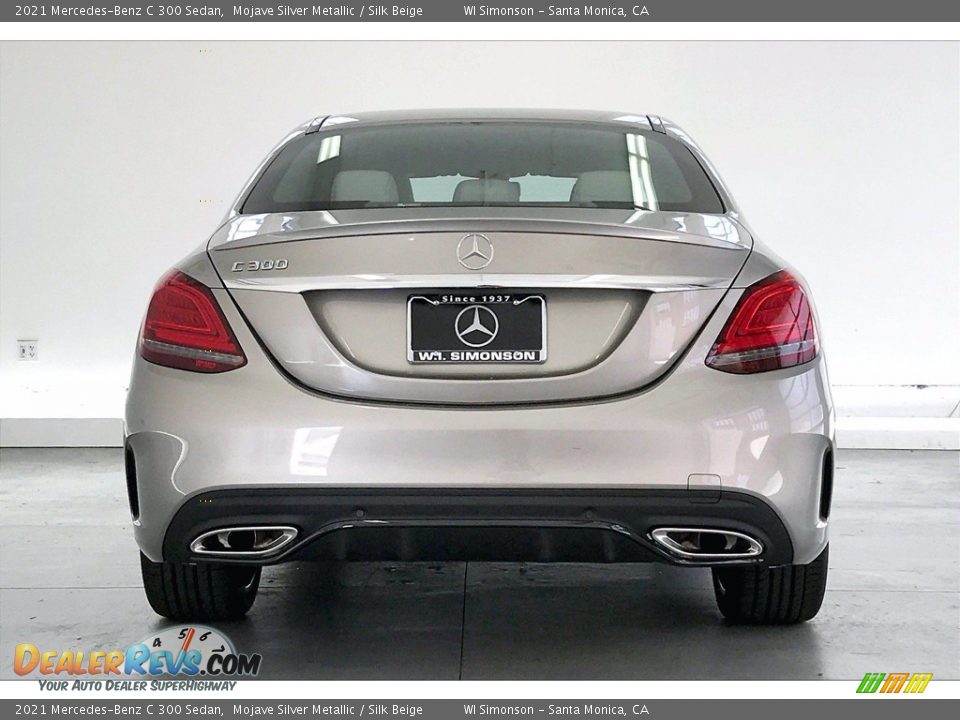 2021 Mercedes-Benz C 300 Sedan Mojave Silver Metallic / Silk Beige Photo #3