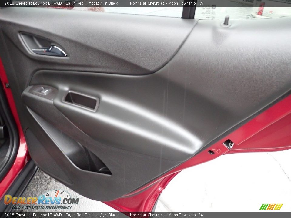 2018 Chevrolet Equinox LT AWD Cajun Red Tintcoat / Jet Black Photo #18