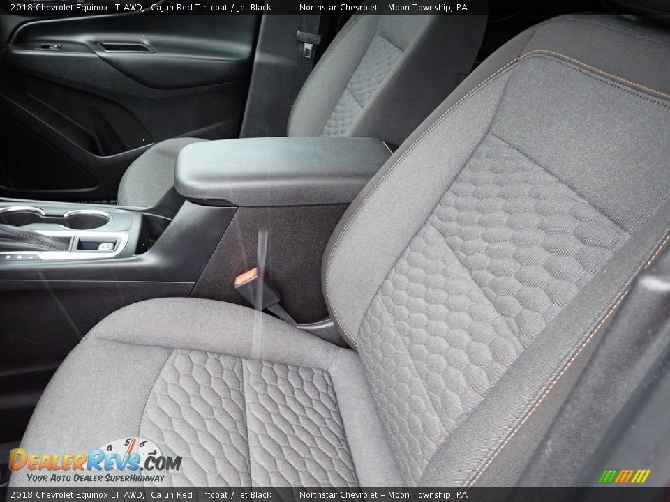 2018 Chevrolet Equinox LT AWD Cajun Red Tintcoat / Jet Black Photo #19