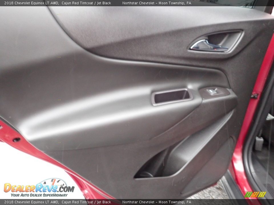 2018 Chevrolet Equinox LT AWD Cajun Red Tintcoat / Jet Black Photo #22