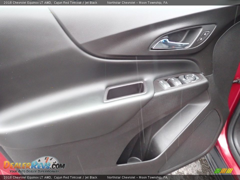 2018 Chevrolet Equinox LT AWD Cajun Red Tintcoat / Jet Black Photo #23