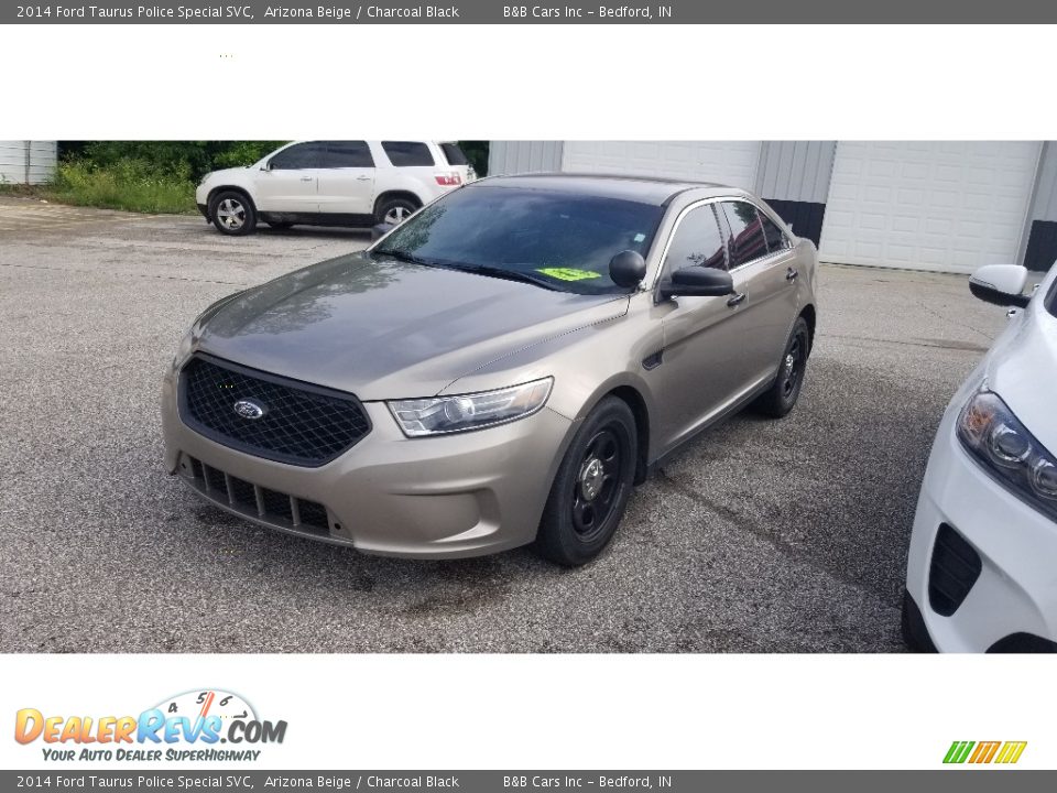 Front 3/4 View of 2014 Ford Taurus Police Special SVC Photo #3