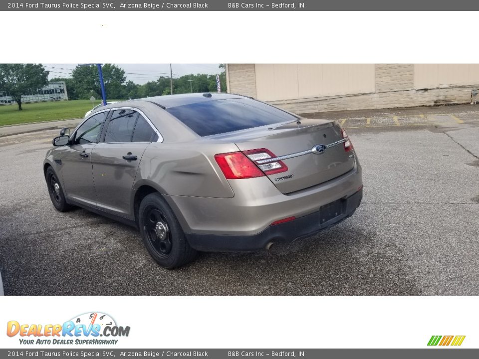 2014 Ford Taurus Police Special SVC Arizona Beige / Charcoal Black Photo #4