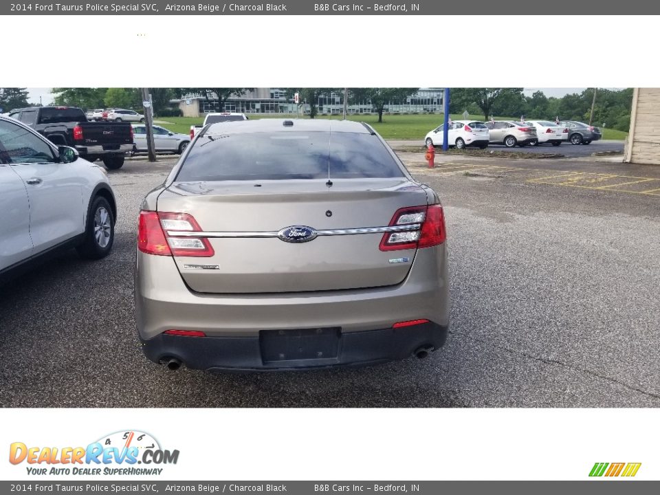 2014 Ford Taurus Police Special SVC Arizona Beige / Charcoal Black Photo #5