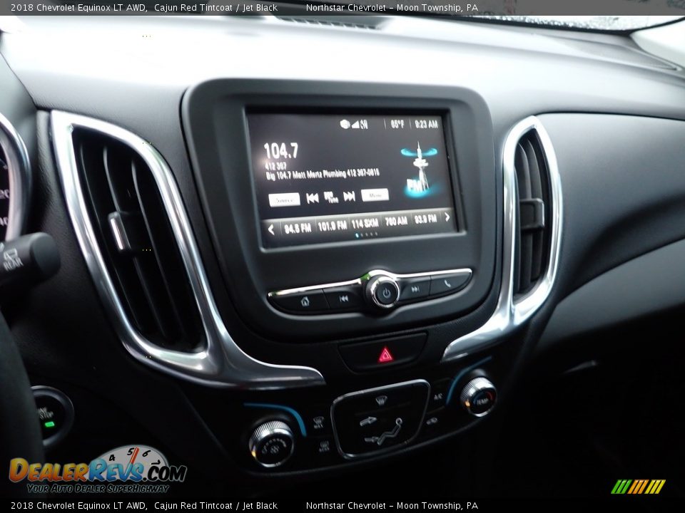 2018 Chevrolet Equinox LT AWD Cajun Red Tintcoat / Jet Black Photo #27