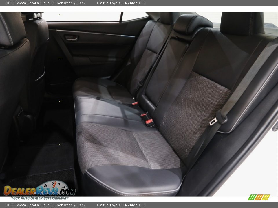 2016 Toyota Corolla S Plus Super White / Black Photo #15