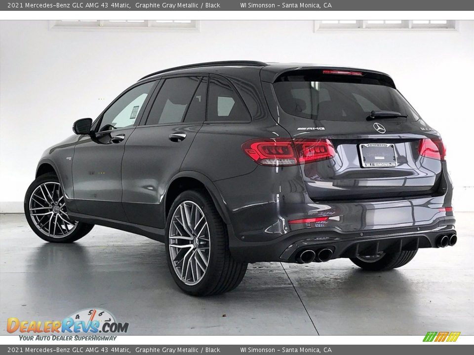 2021 Mercedes-Benz GLC AMG 43 4Matic Graphite Gray Metallic / Black Photo #2