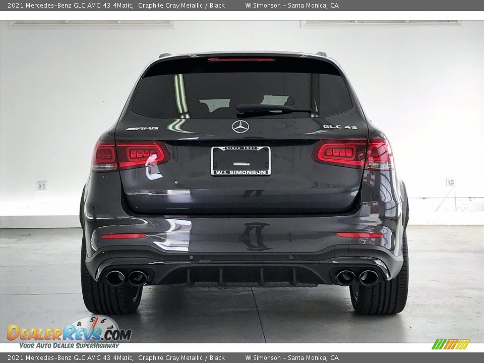 2021 Mercedes-Benz GLC AMG 43 4Matic Graphite Gray Metallic / Black Photo #3