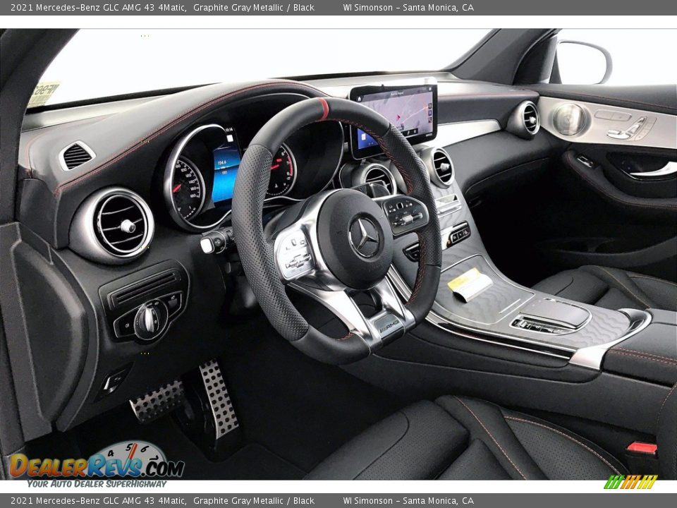2021 Mercedes-Benz GLC AMG 43 4Matic Steering Wheel Photo #4