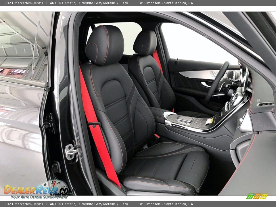 Black Interior - 2021 Mercedes-Benz GLC AMG 43 4Matic Photo #5