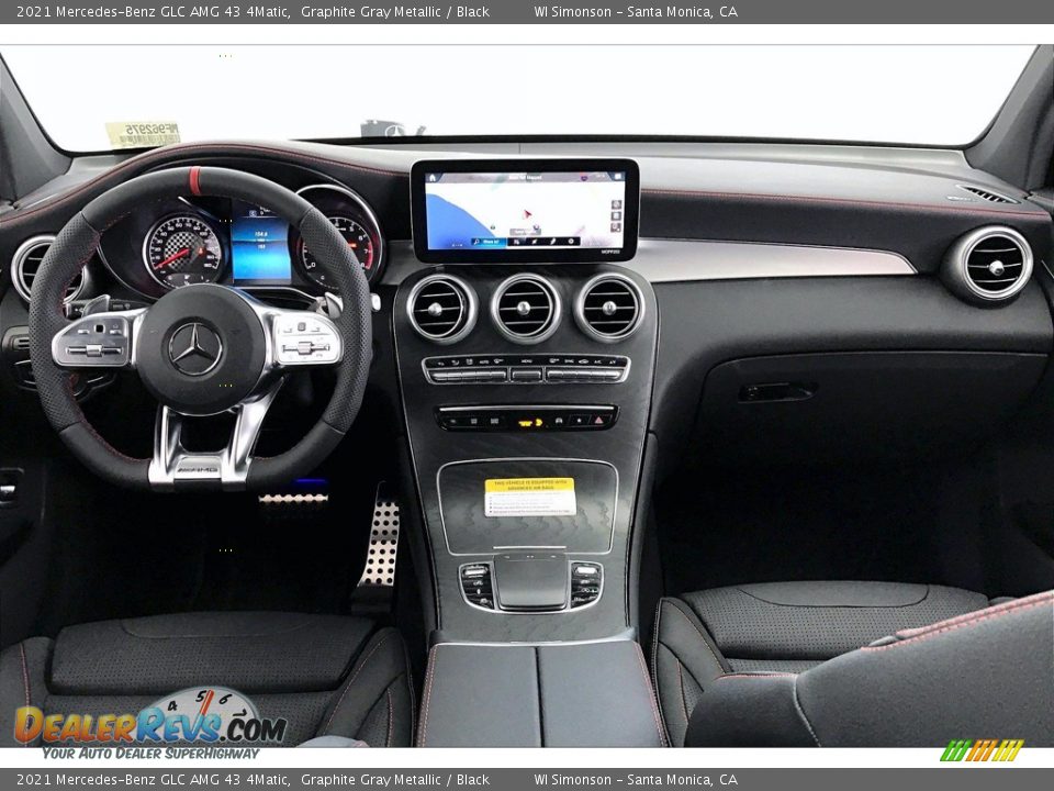 Dashboard of 2021 Mercedes-Benz GLC AMG 43 4Matic Photo #6