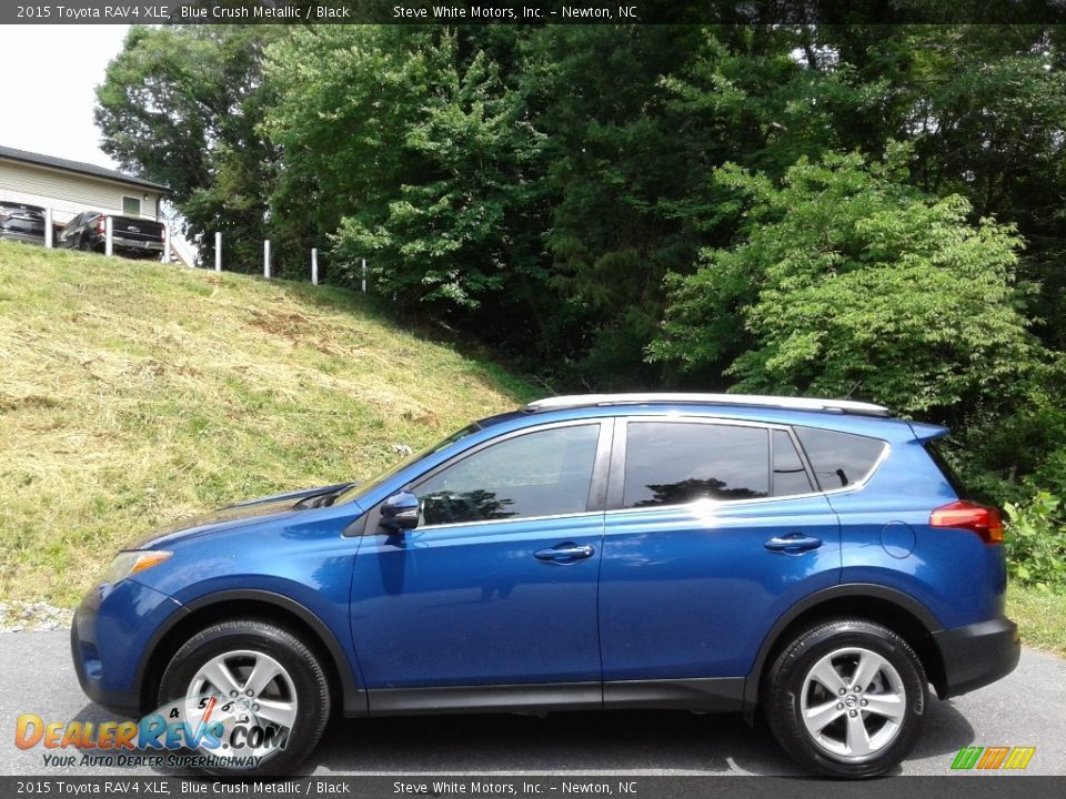 2015 Toyota RAV4 XLE Blue Crush Metallic / Black Photo #1