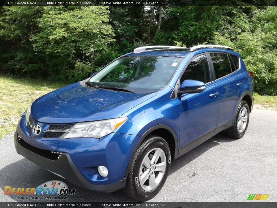 2015 Toyota RAV4 XLE Blue Crush Metallic / Black Photo #2