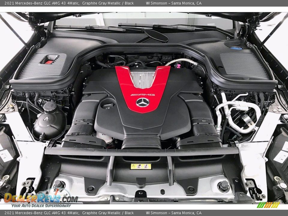 2021 Mercedes-Benz GLC AMG 43 4Matic 3.0 Liter Turbocharged DOHC 24-Valve VVT V6 Engine Photo #9