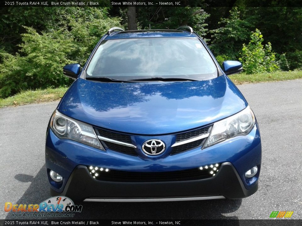 2015 Toyota RAV4 XLE Blue Crush Metallic / Black Photo #3