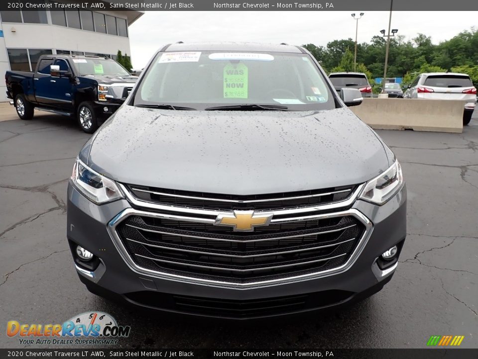 2020 Chevrolet Traverse LT AWD Satin Steel Metallic / Jet Black Photo #13