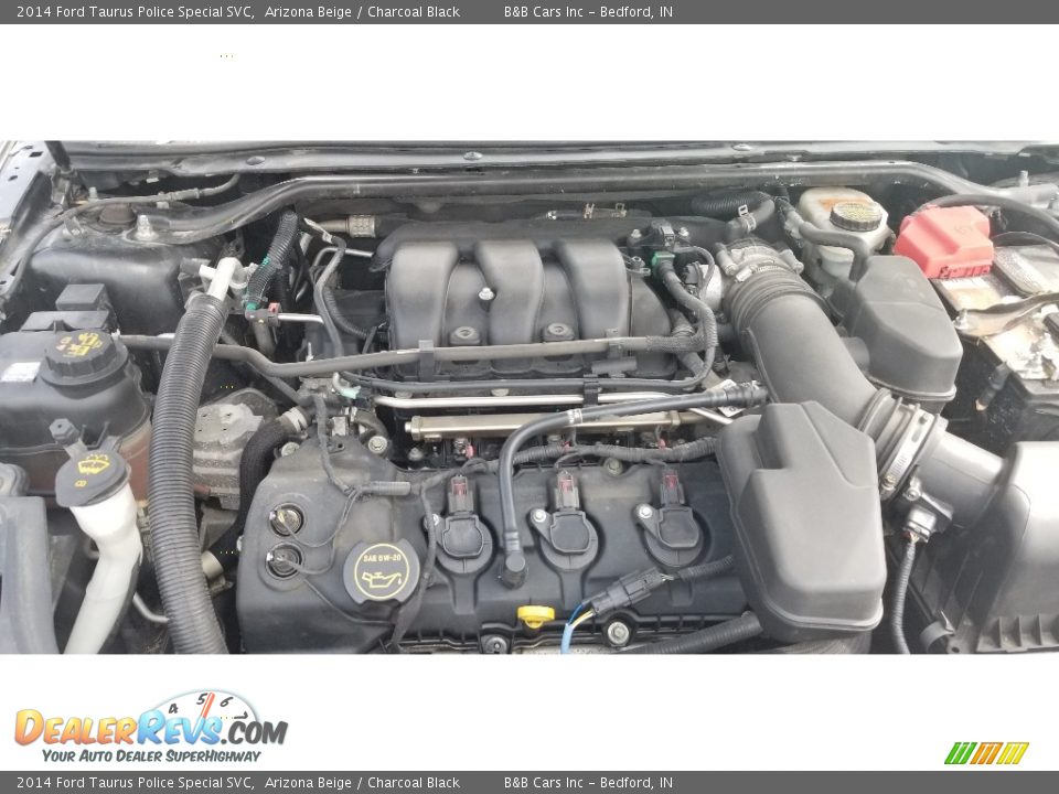 2014 Ford Taurus Police Special SVC 3.7 Liter DOHC 24-Valve Ti-VCT V6 Engine Photo #23