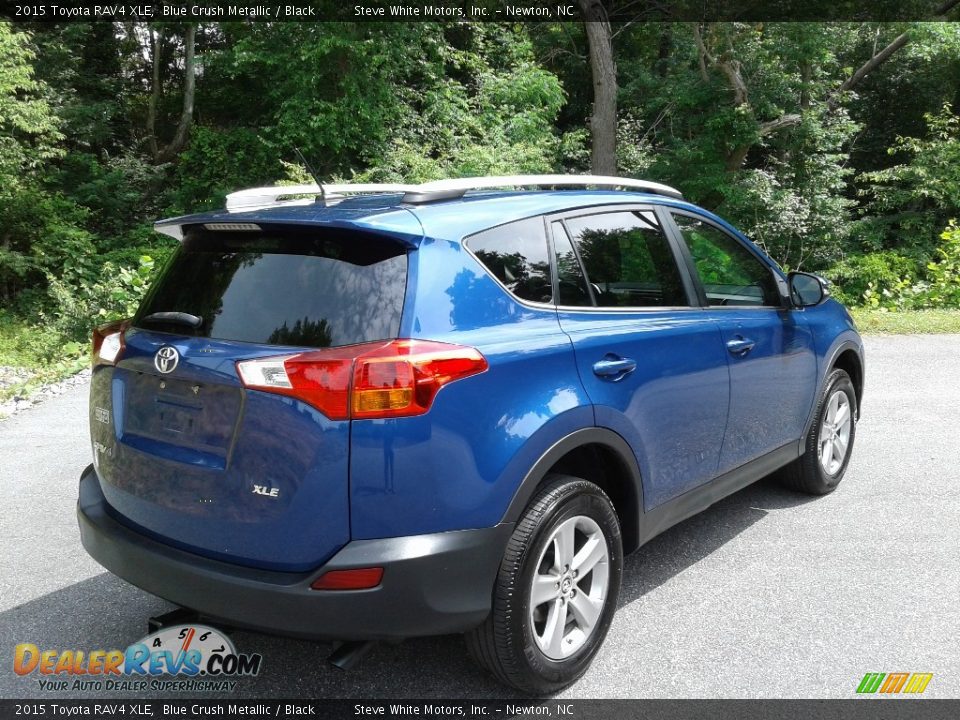 2015 Toyota RAV4 XLE Blue Crush Metallic / Black Photo #6