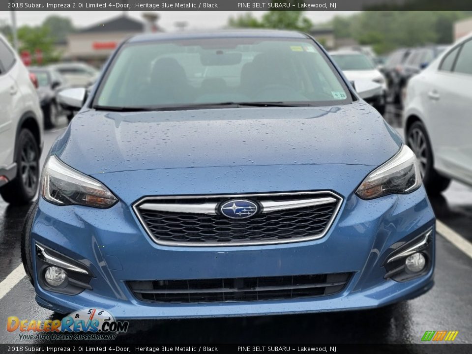 2018 Subaru Impreza 2.0i Limited 4-Door Heritage Blue Metallic / Black Photo #2