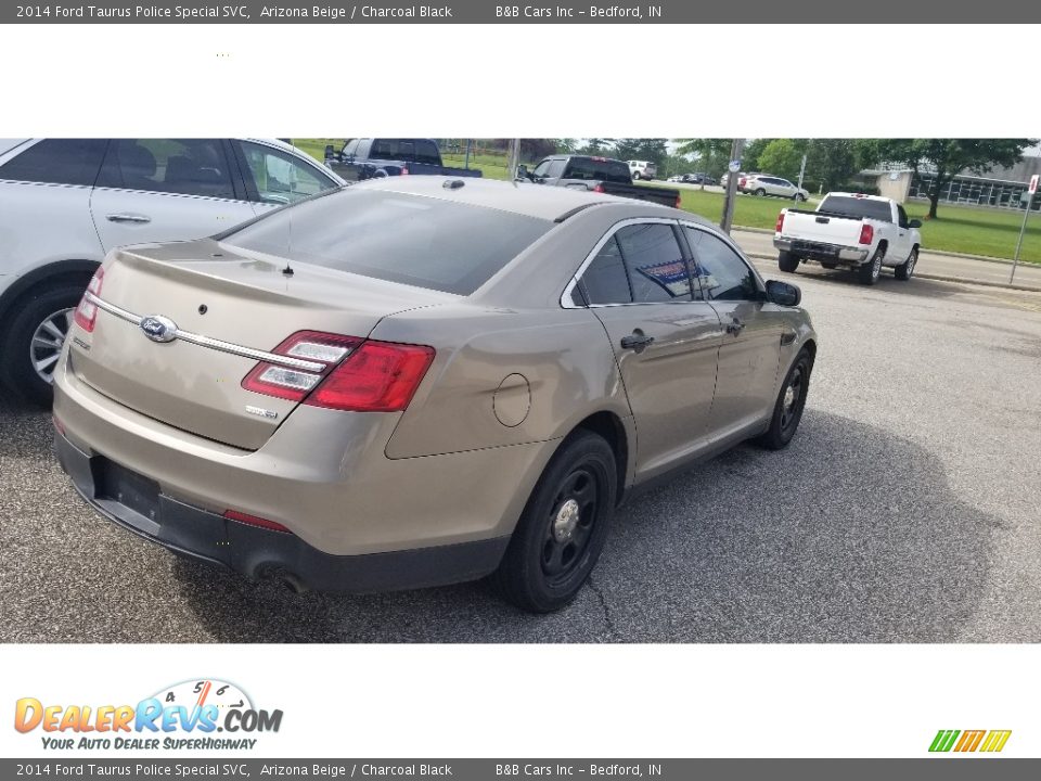 2014 Ford Taurus Police Special SVC Arizona Beige / Charcoal Black Photo #25