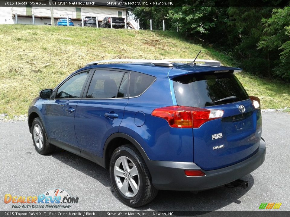 2015 Toyota RAV4 XLE Blue Crush Metallic / Black Photo #8