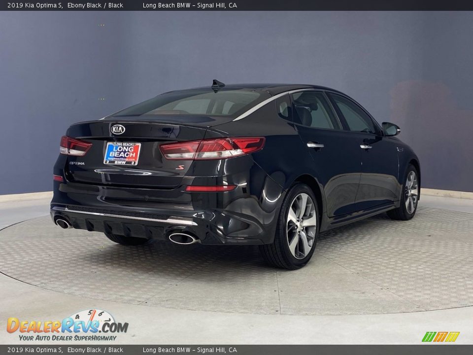 2019 Kia Optima S Ebony Black / Black Photo #5