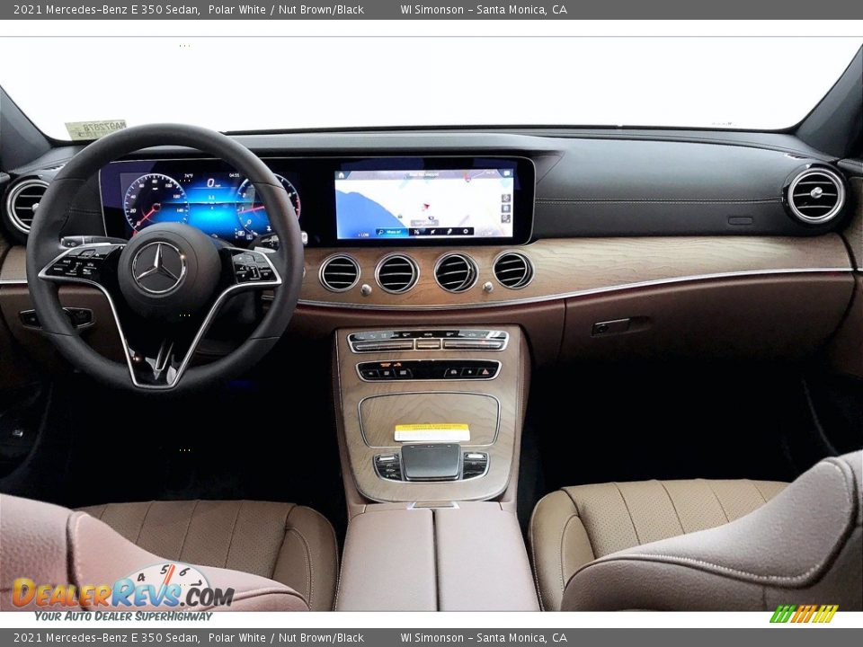 Dashboard of 2021 Mercedes-Benz E 350 Sedan Photo #6