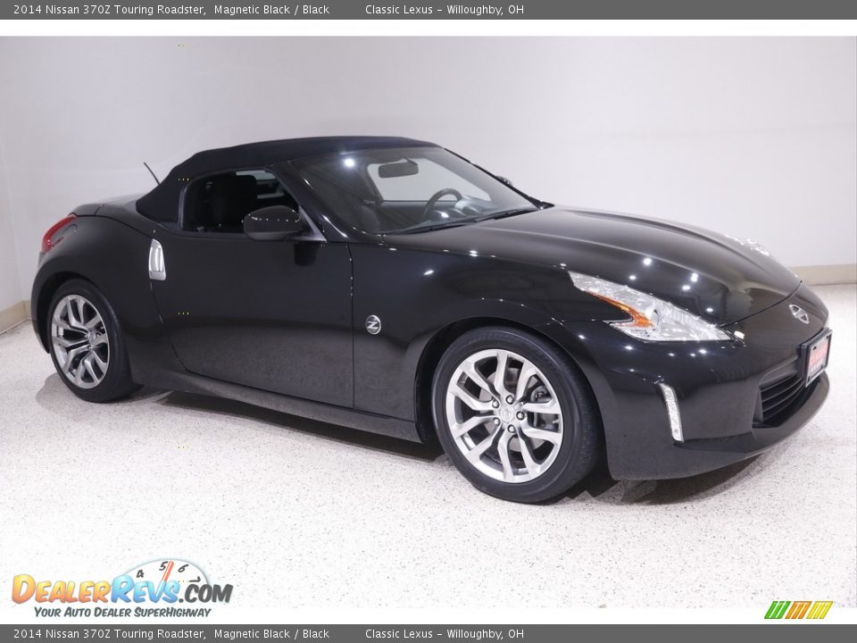 Magnetic Black 2014 Nissan 370Z Touring Roadster Photo #2