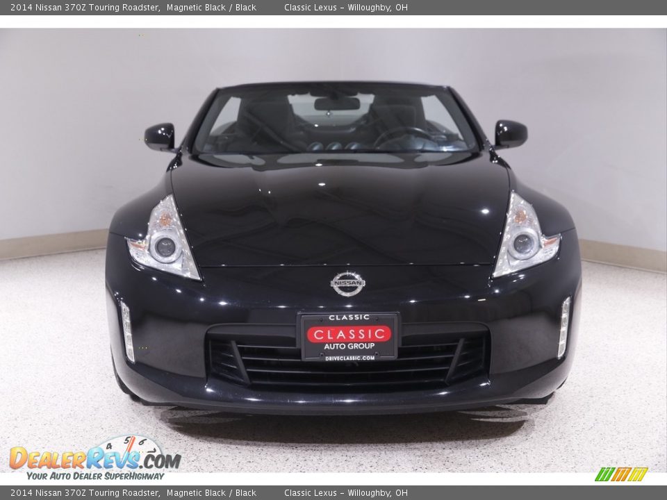 2014 Nissan 370Z Touring Roadster Magnetic Black / Black Photo #3