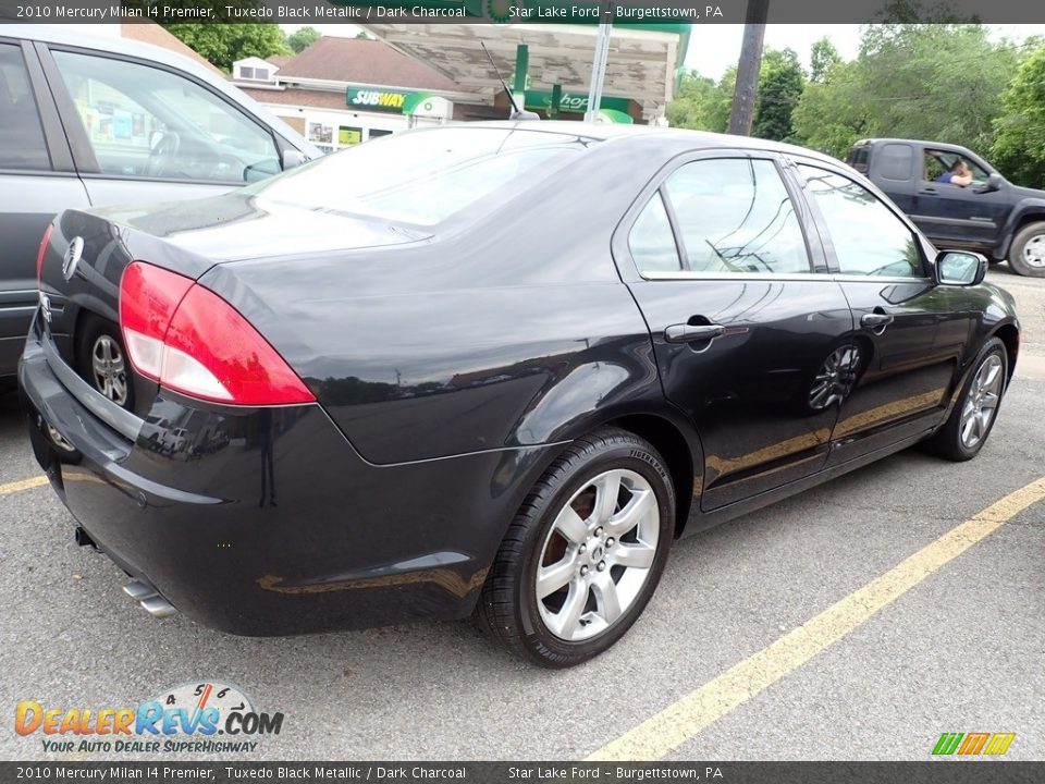 2010 Mercury Milan I4 Premier Tuxedo Black Metallic / Dark Charcoal Photo #3