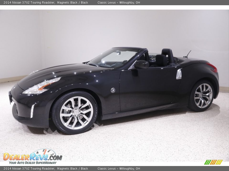 Magnetic Black 2014 Nissan 370Z Touring Roadster Photo #4
