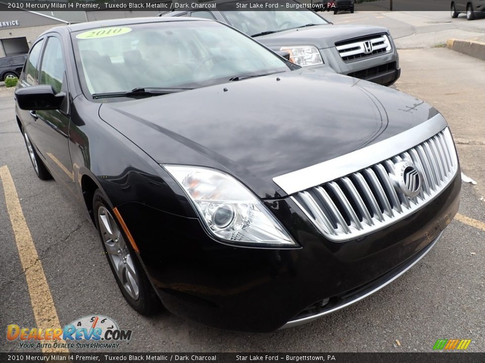 2010 Mercury Milan I4 Premier Tuxedo Black Metallic / Dark Charcoal Photo #4