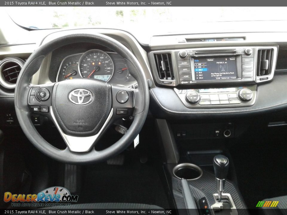 2015 Toyota RAV4 XLE Blue Crush Metallic / Black Photo #13