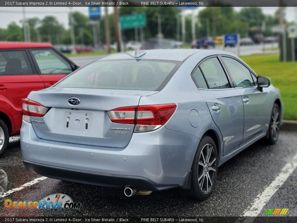 2017 Subaru Impreza 2.0i Limited 4-Door Ice Silver Metallic / Black Photo #4