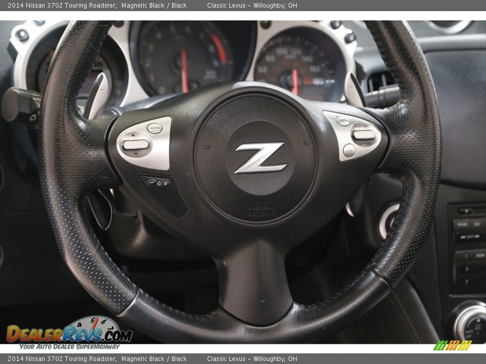 2014 Nissan 370Z Touring Roadster Steering Wheel Photo #8