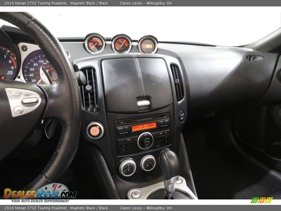 2014 Nissan 370Z Touring Roadster Magnetic Black / Black Photo #10