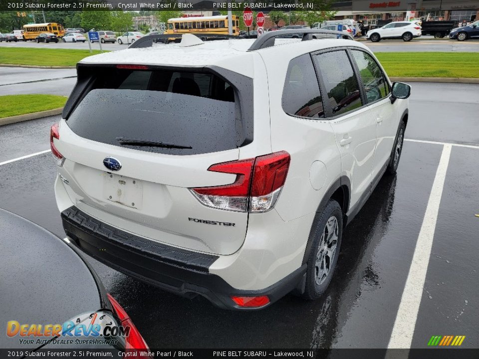 2019 Subaru Forester 2.5i Premium Crystal White Pearl / Black Photo #4