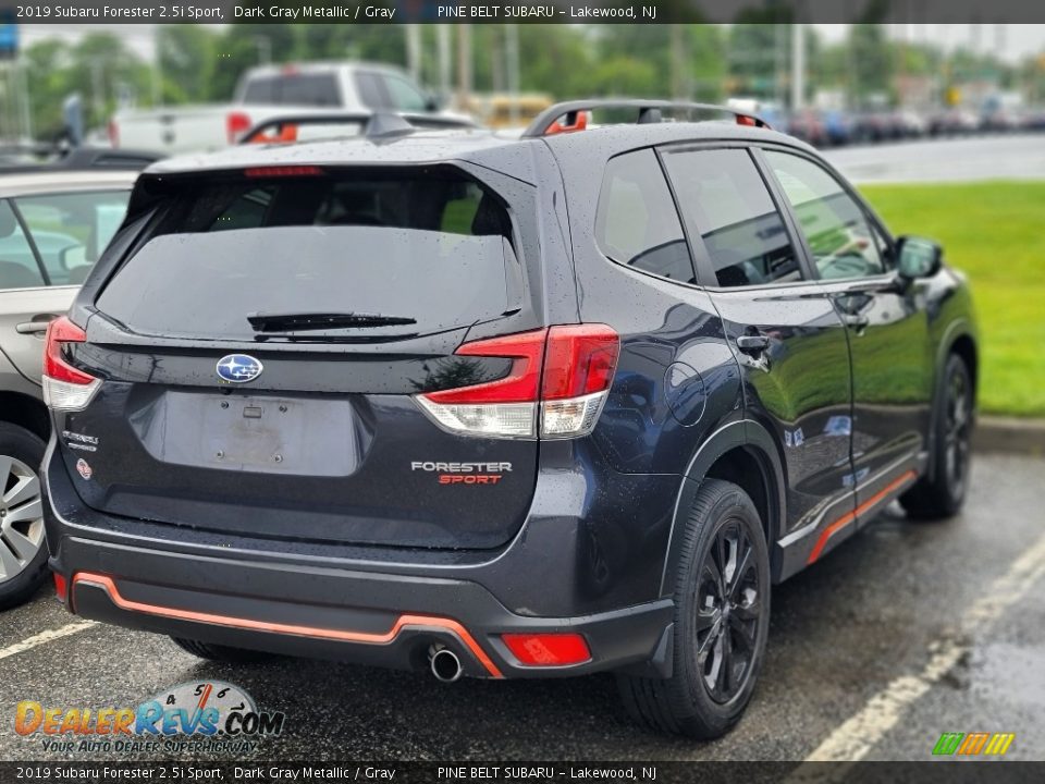 2019 Subaru Forester 2.5i Sport Dark Gray Metallic / Gray Photo #3