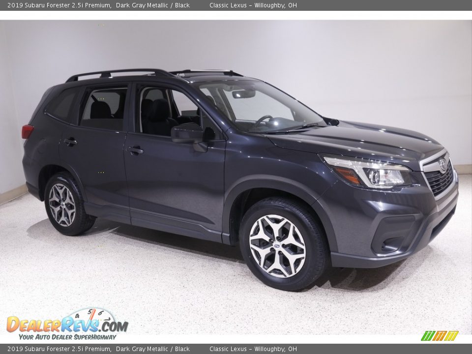 2019 Subaru Forester 2.5i Premium Dark Gray Metallic / Black Photo #1