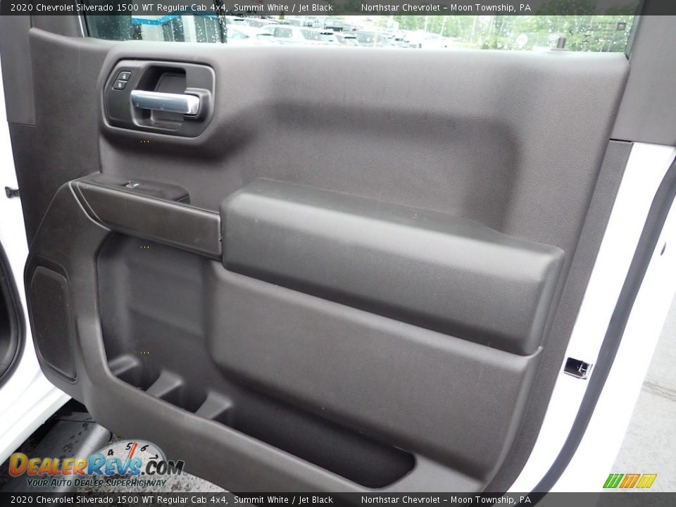 2020 Chevrolet Silverado 1500 WT Regular Cab 4x4 Summit White / Jet Black Photo #18
