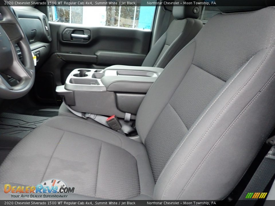 2020 Chevrolet Silverado 1500 WT Regular Cab 4x4 Summit White / Jet Black Photo #19