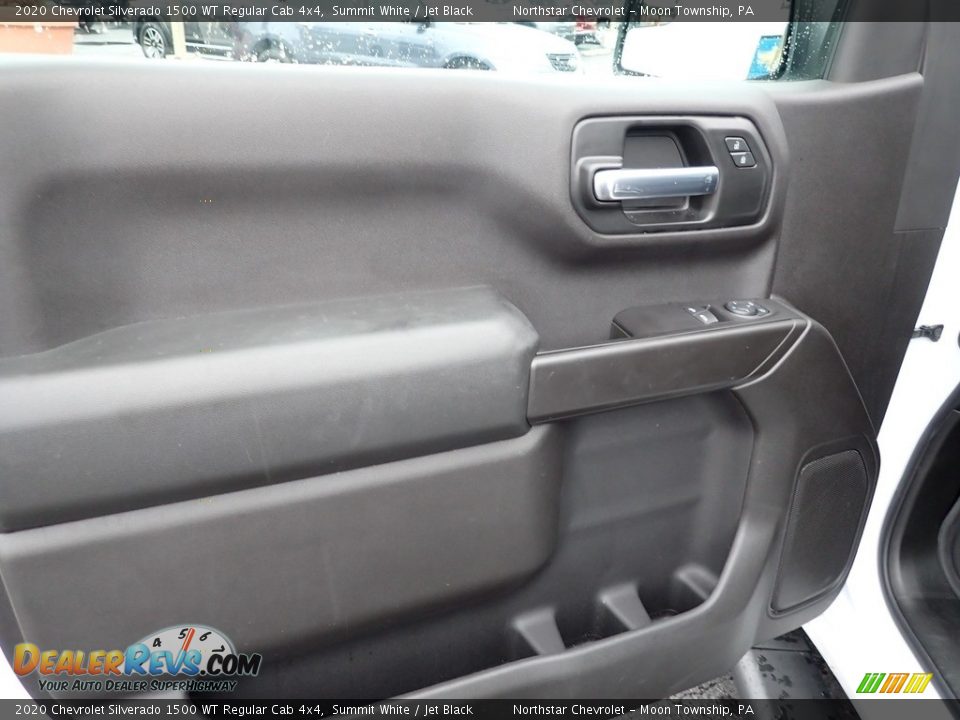 2020 Chevrolet Silverado 1500 WT Regular Cab 4x4 Summit White / Jet Black Photo #21