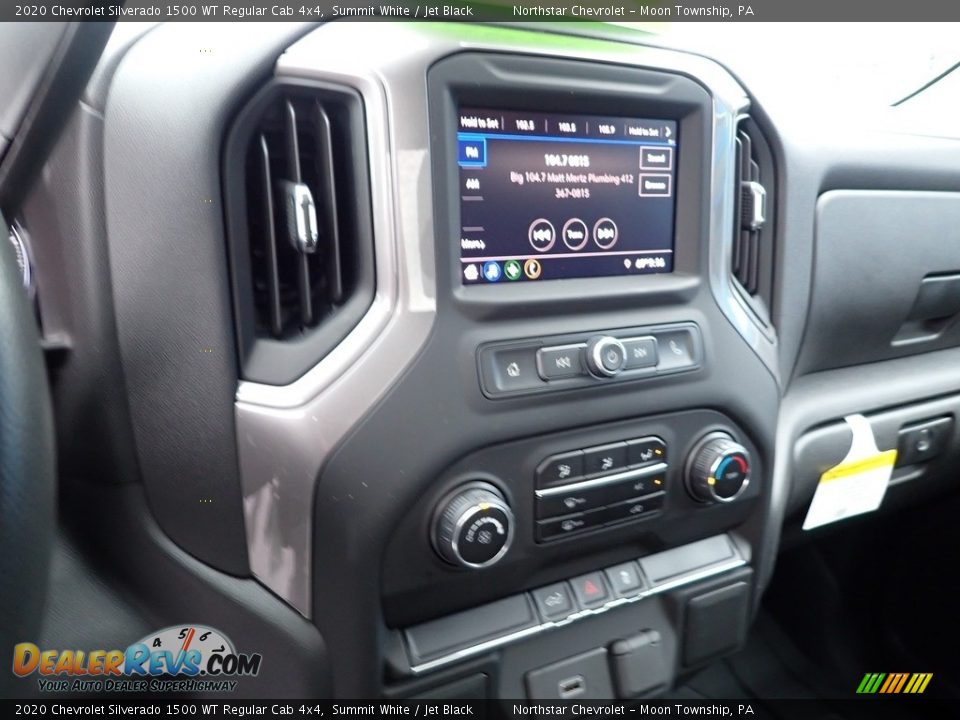 Controls of 2020 Chevrolet Silverado 1500 WT Regular Cab 4x4 Photo #22