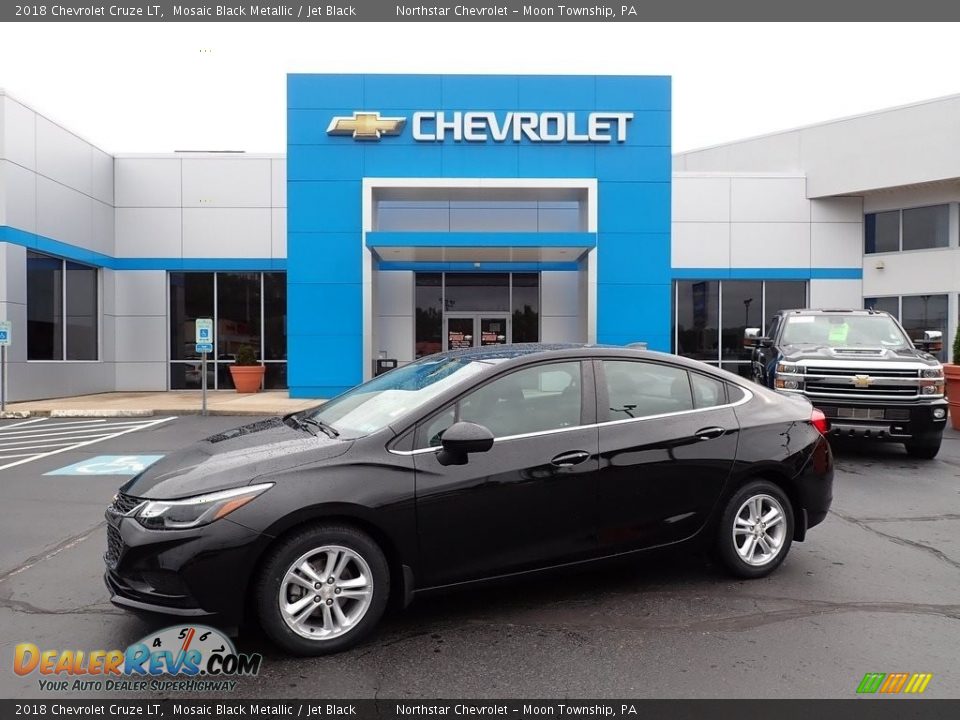 2018 Chevrolet Cruze LT Mosaic Black Metallic / Jet Black Photo #1