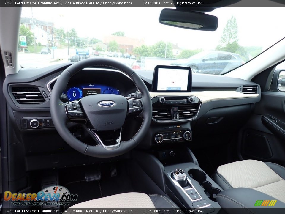 Front Seat of 2021 Ford Escape Titanium 4WD Photo #12