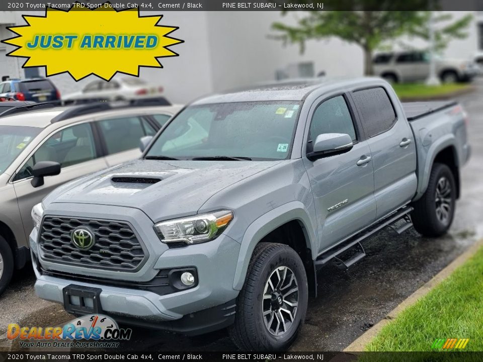 2020 Toyota Tacoma TRD Sport Double Cab 4x4 Cement / Black Photo #1